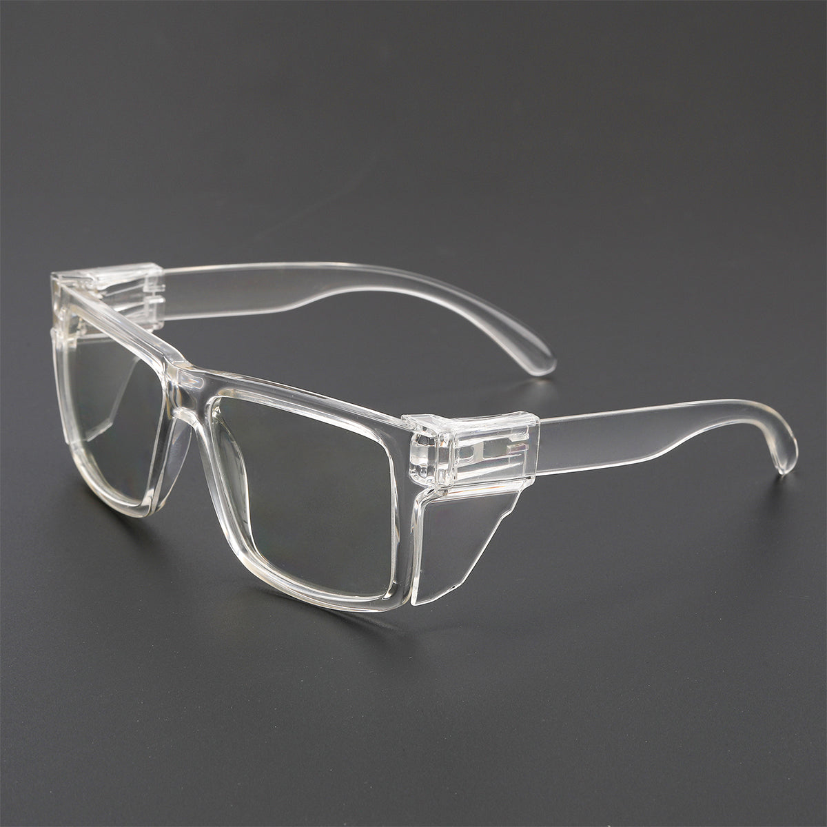 Edmund-B Clear Frame Safety Photochromic