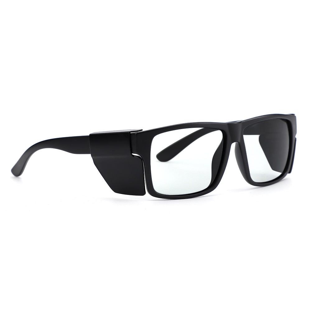 Harley-C Matte Black Frame Safety Anti Fog