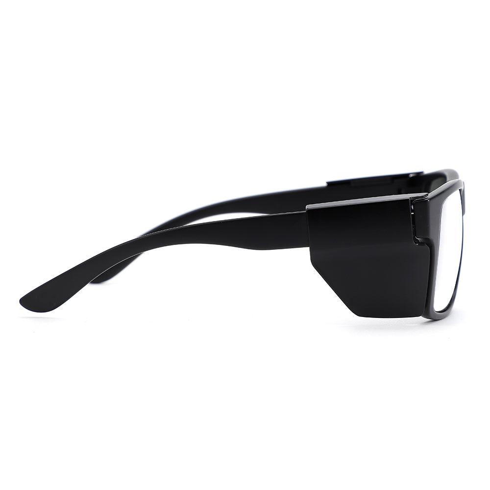 Harley-C Matte Black Frame Safety Anti Fog