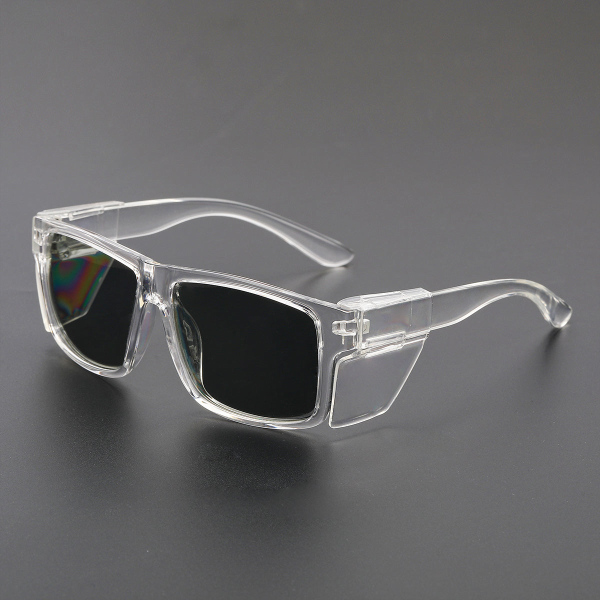 Harley-D Clear Frame Safety Photochromic