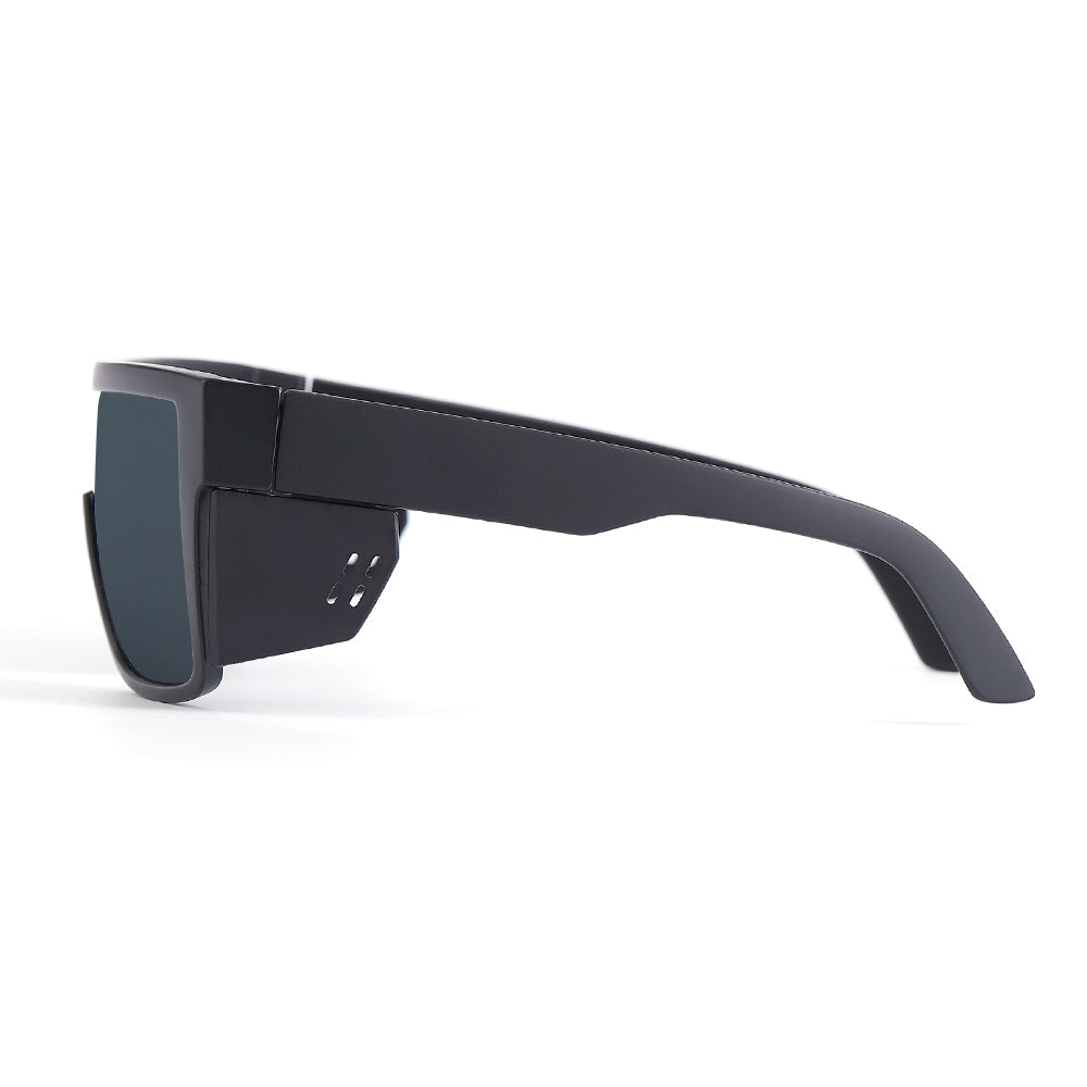 Dempsey-A Matte Black Frame Safety Polarized