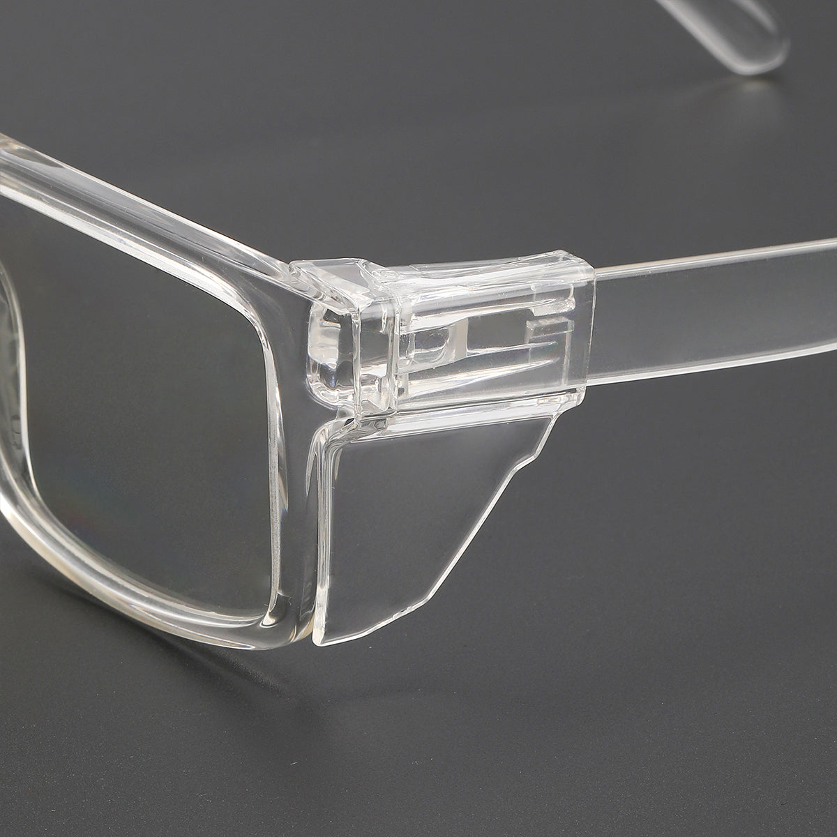 Edmund-B Clear Frame Safety Photochromic
