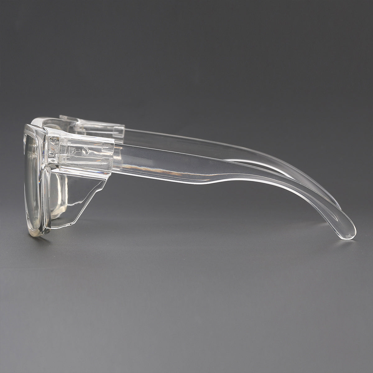 Edmund-B Clear Frame Safety Photochromic