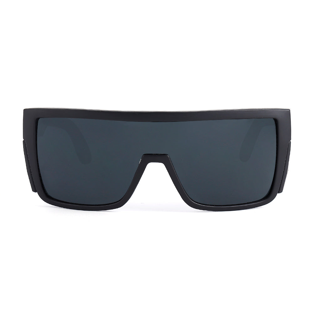 Dempsey-A Matte Black Frame Safety Polarized