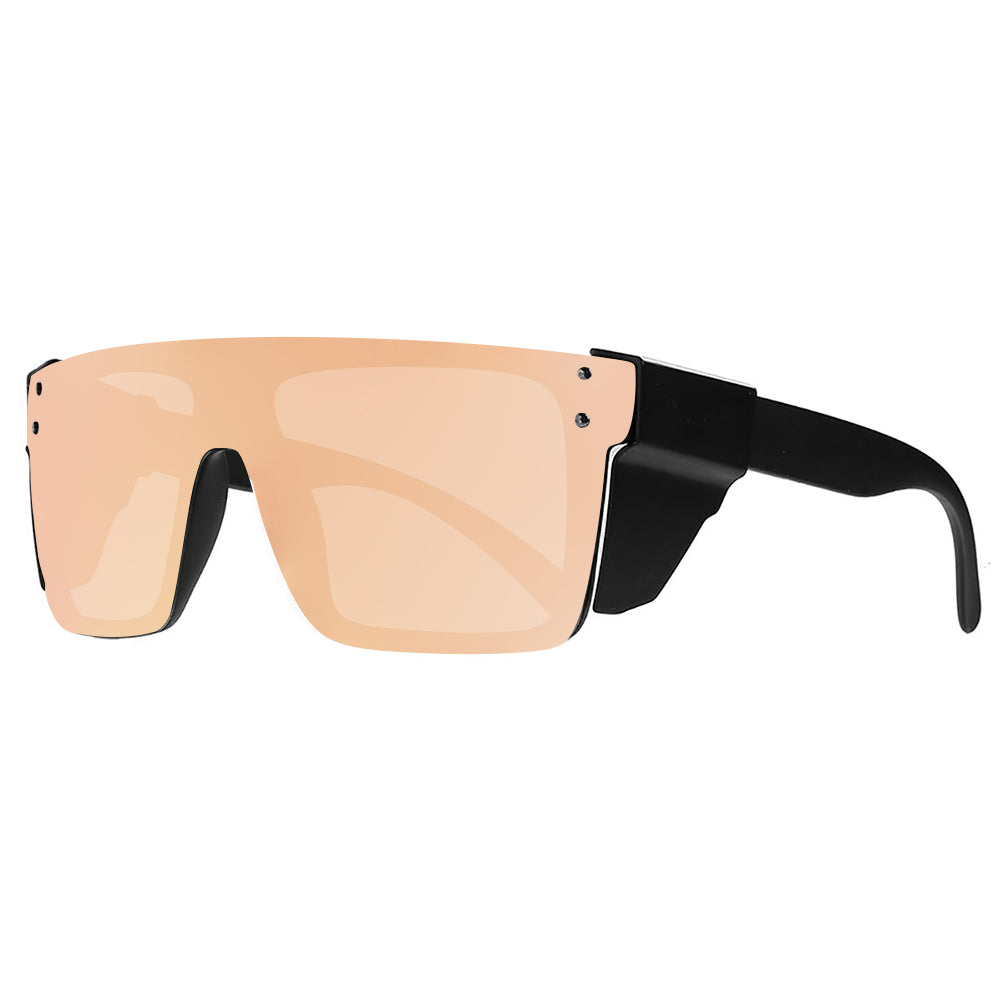 Aaliyah-E Matte Black Frame Safety Polarized