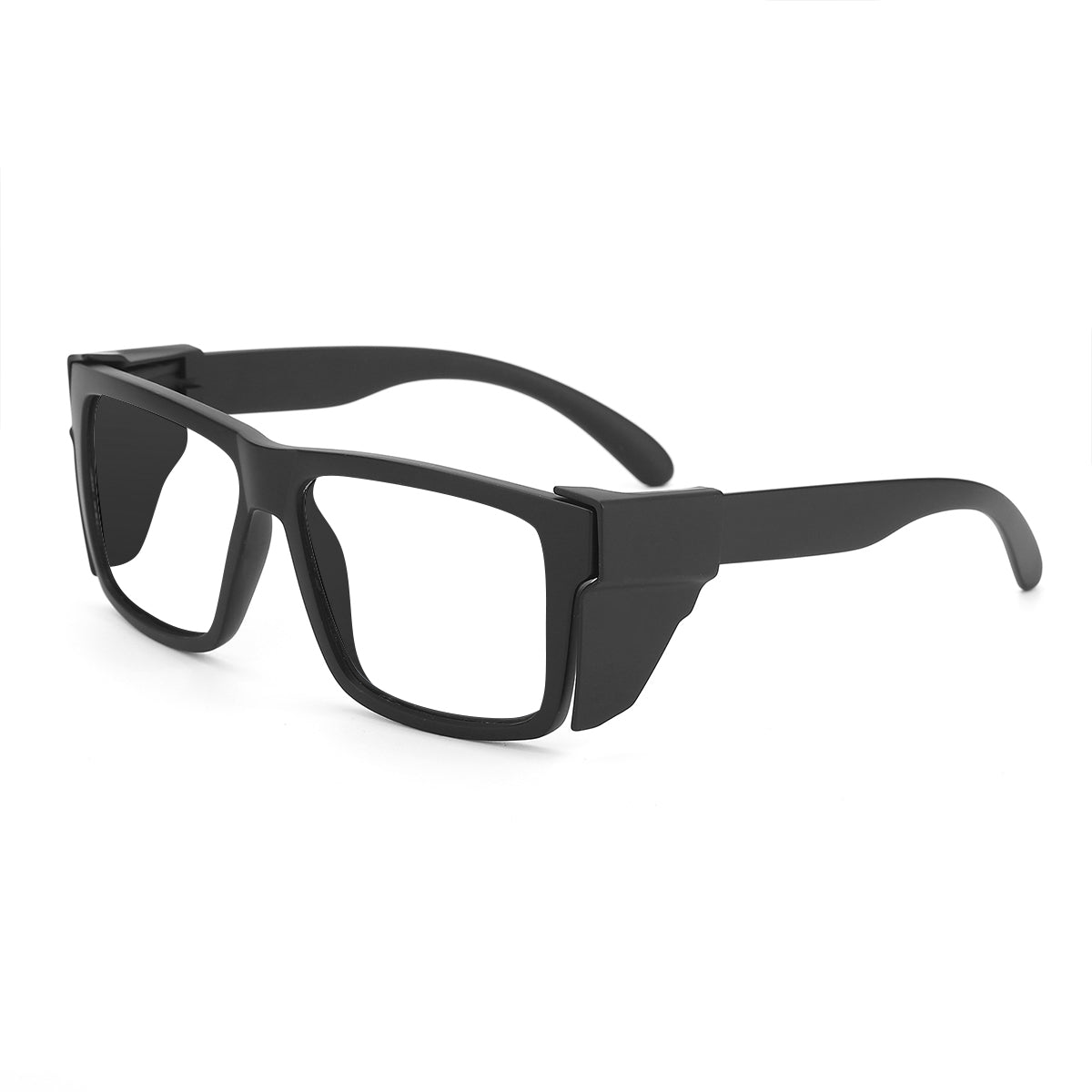 Gregary-B Matte Black Frame Safety Prescription