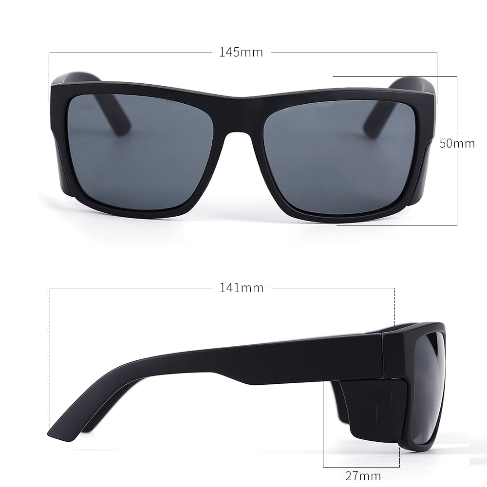 Benno Matte Black Frame Safety Polarized